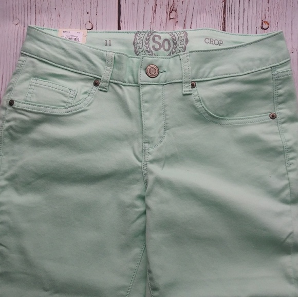 So Women Denim Capris Sz 11 - Picture 3 of 5